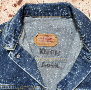 Rare Vintage 1980's Levi “Galactic” 4 Pocket Denim Jacket (JYJ
