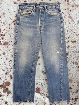 Vintage USA Levi's 501 Redline Super-Wash Denim Jeans (JYJ-201025)