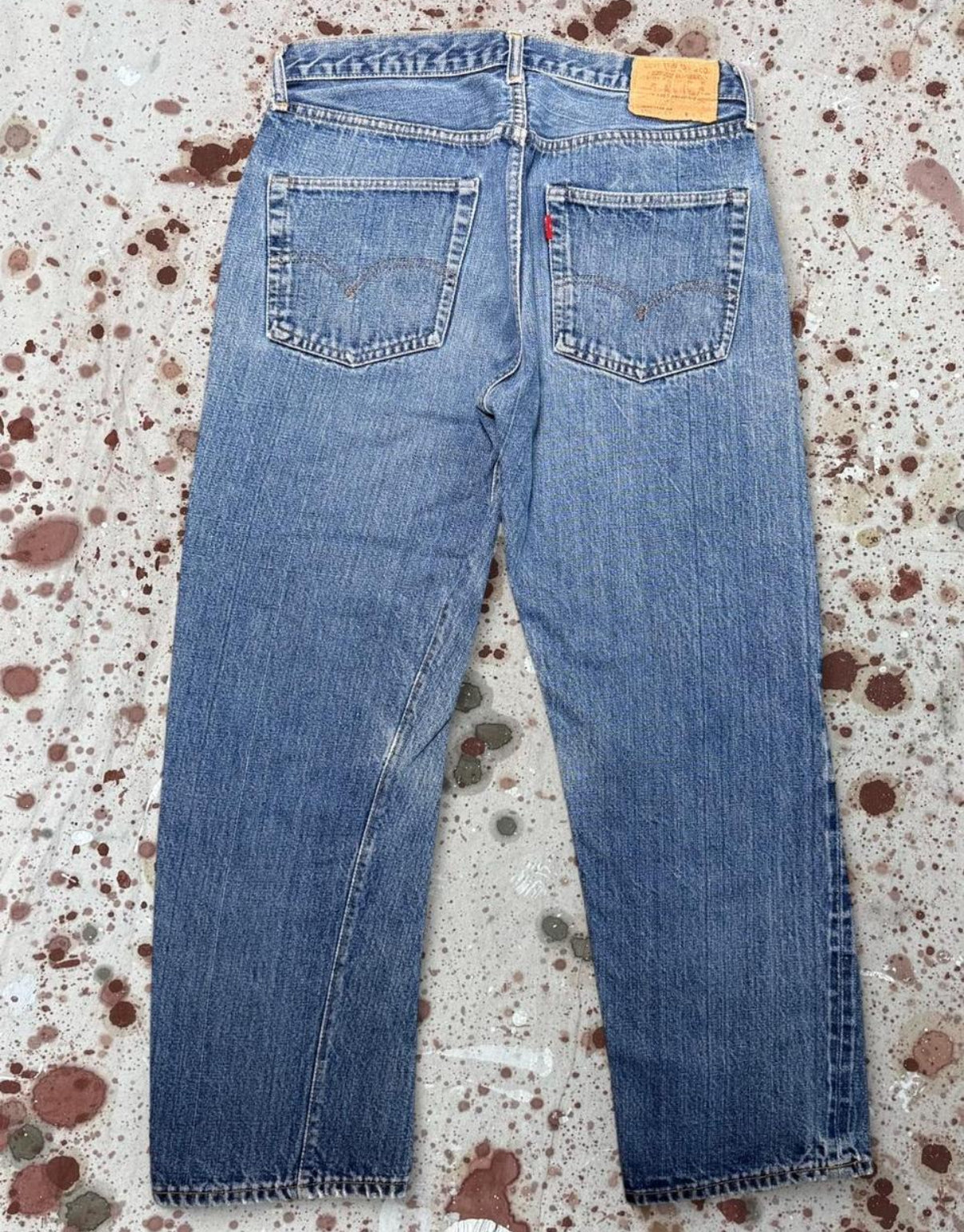 Single Stitch Redline 502-0117 Levi’s Denim Jeans w/ Redline Coin Pocket (JYJ-241025)