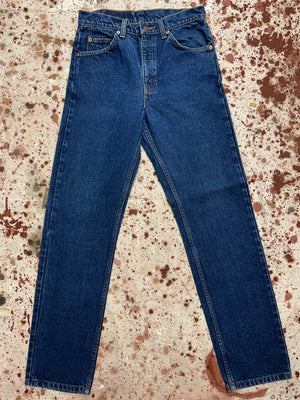 Vintage USA Levi's 505 Dark Wash Denim Jeans (JYJ1024-324)