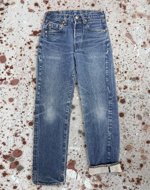 Vintage USA Levi's 501 Redline Super-Wash Denim Jeans (JYJ-221025)