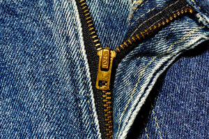 Vintage USA 1970’s Lee Lady Rider Talon Zipper Superwash Denim Jeans (JYJ0324-110)
