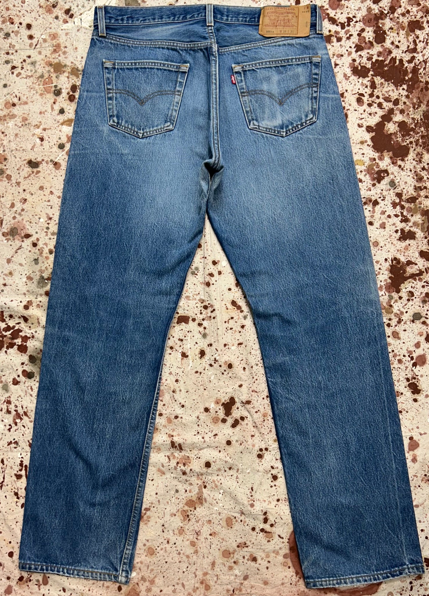 Vintage USA Levi's 501xx Superwash Denim Jeans (JYJ1024-318)