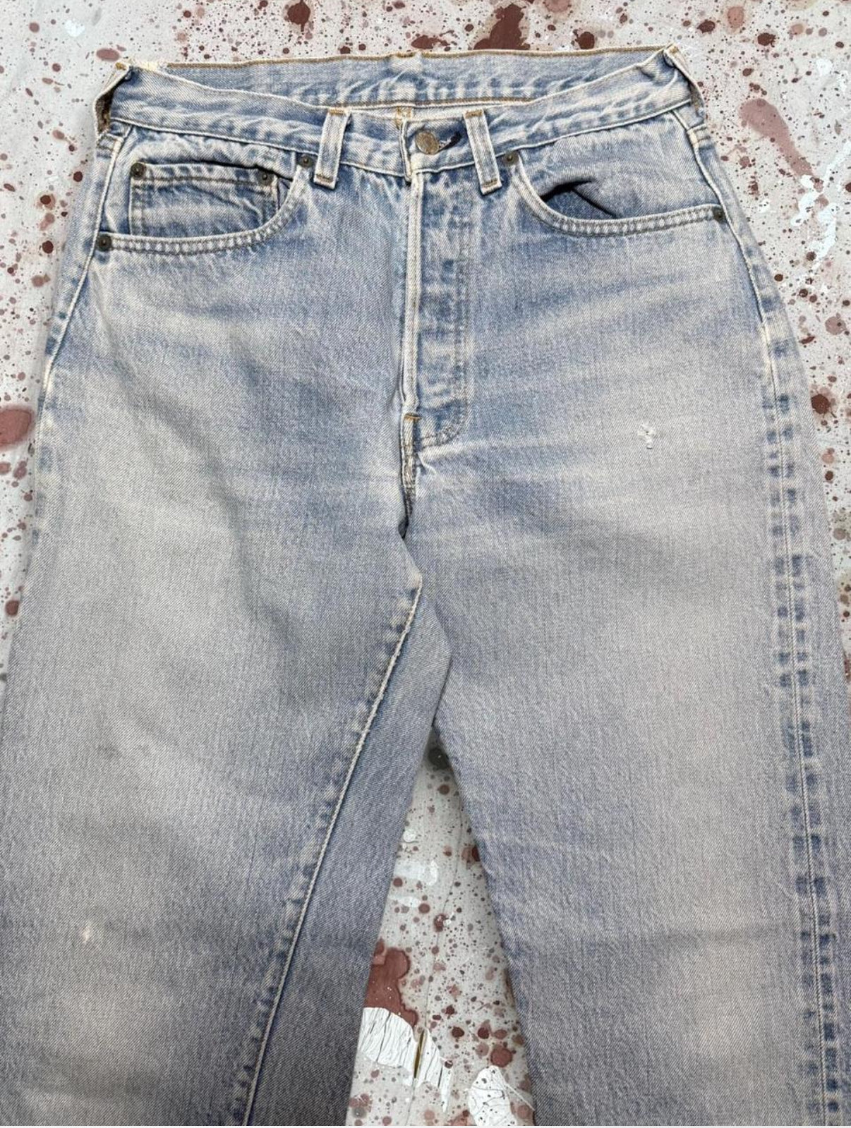 Vintage USA Levi’s 501 Redline Denim Jeans (JYJ-291025)