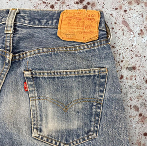 Vintage USA Levi's 501 Redline Super-Wash Denim Jeans (JYJ-201025)