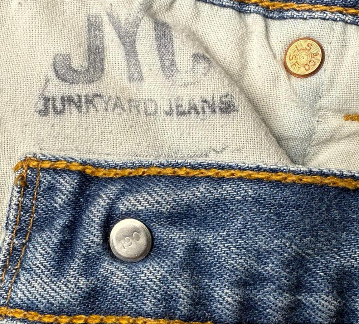 2004 Junkyard Jeans Painted Levi 501, 1/200 pcs Project Pairs (281025)