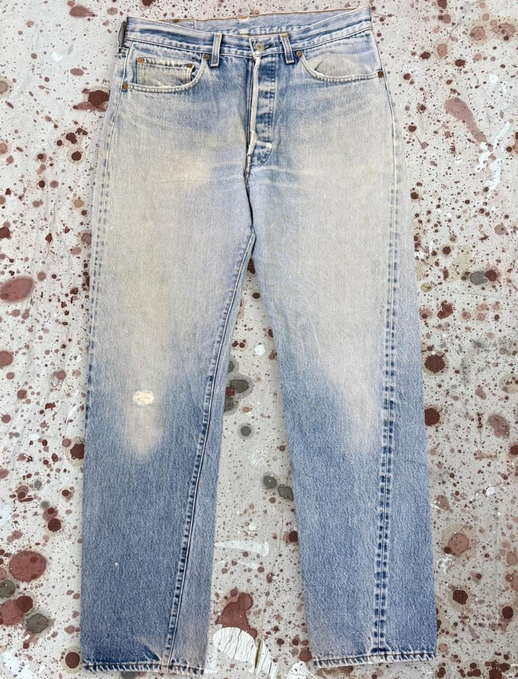Vintage USA Levi's 501 Redline Denim Jeans (JYJ-231025)