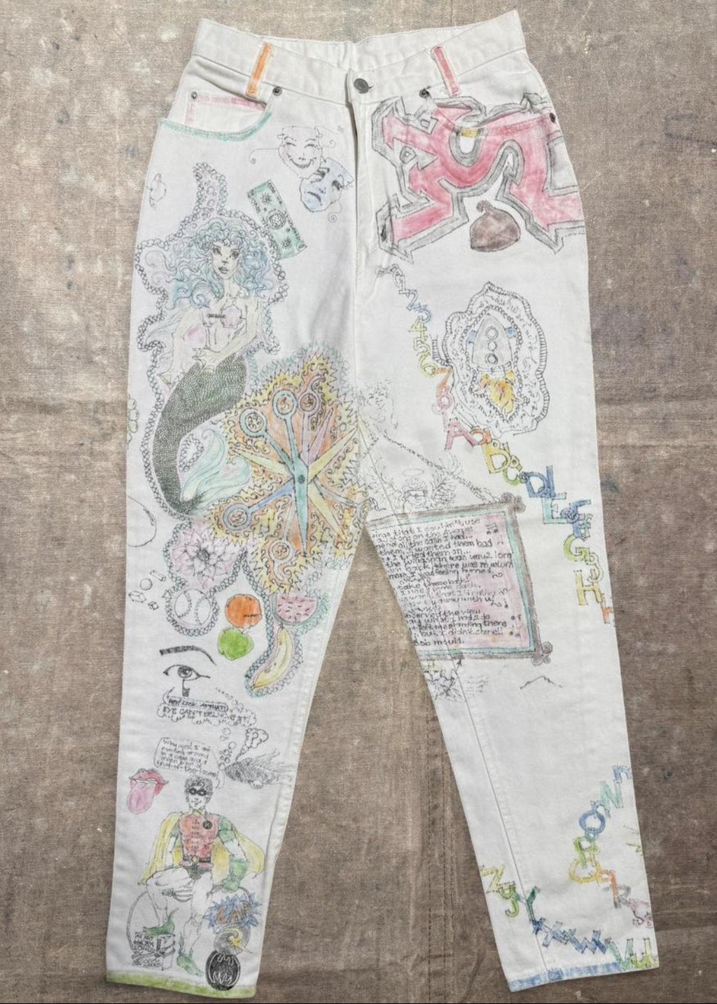 Vintage 1990’s Custom Art Pants (JYJ0125-396)