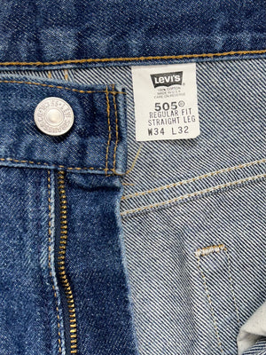 Vintage USA Levi's 505 Superwash Denim Jeans (JYJ0924-266)