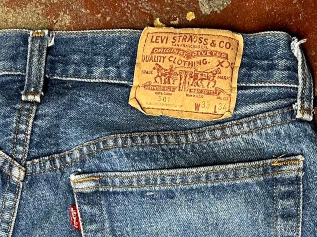 Premium Wash Vintage Levi 501 (JYJ0923-001)