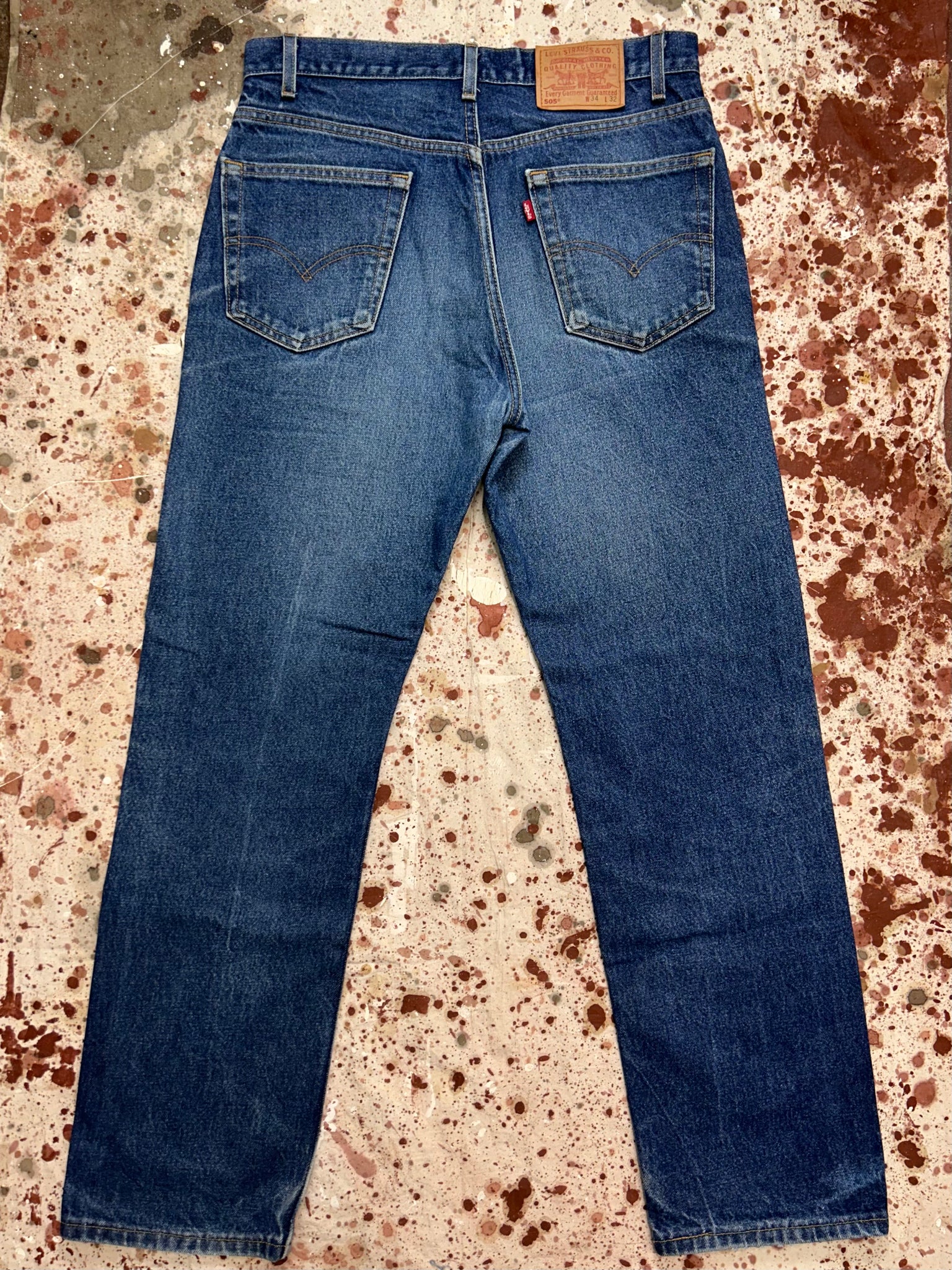 Vintage USA Levi's 505 Superwash Denim Jeans (JYJ0924-266)