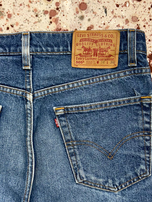 Vintage USA Levi's 505 Premium Wash Denim Jeans (JYJ0924-273)