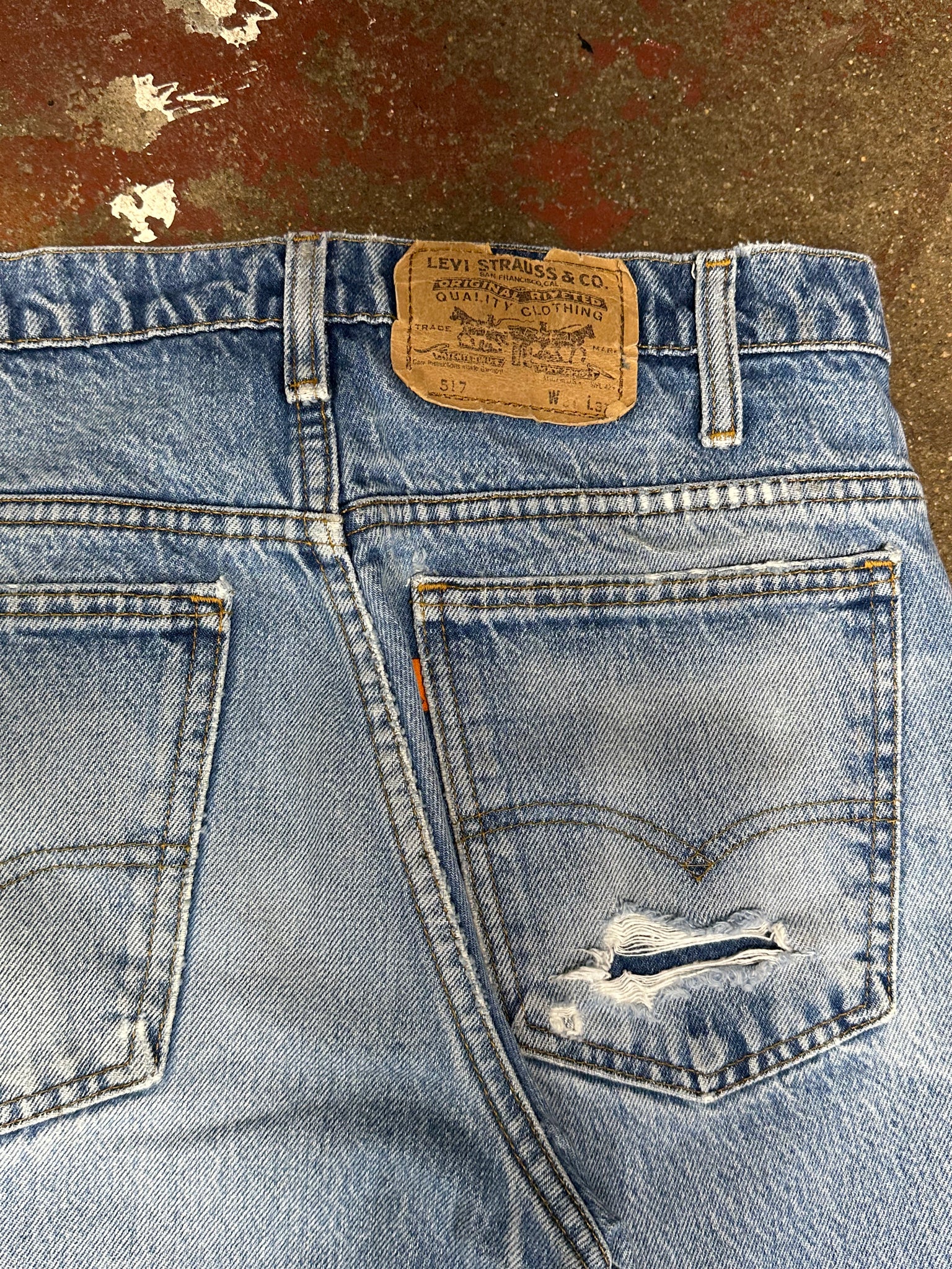 Vintage USA 517 Orange Tab Premium Wash and Wear (JYJ093-003)