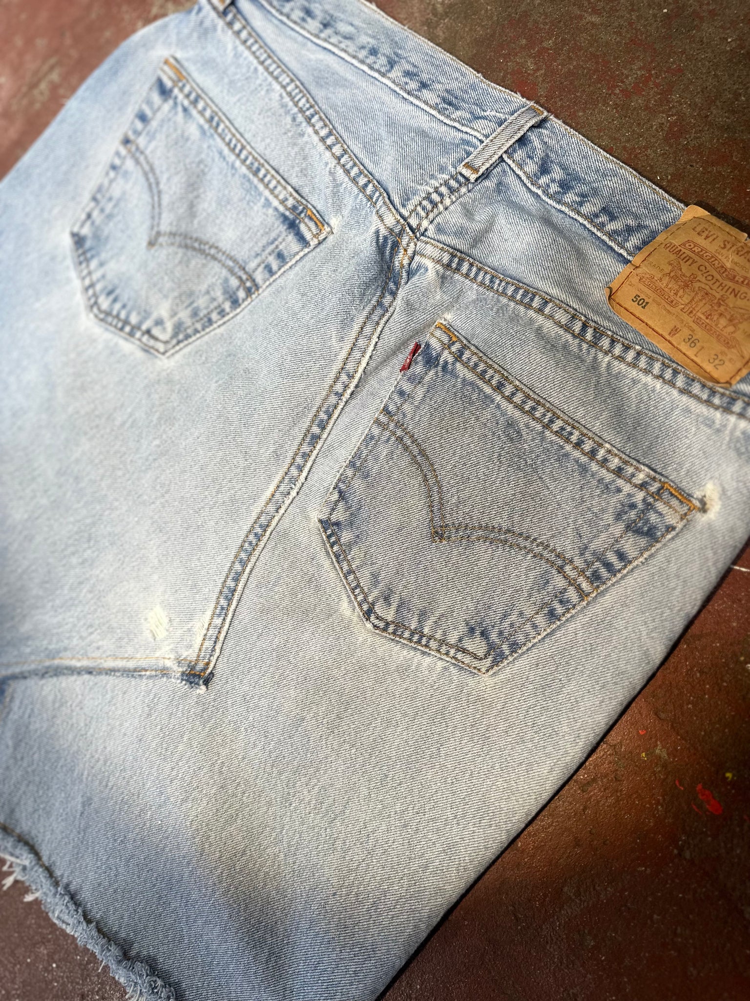 Vintage Levi Denim Skirt (JYJ-189)