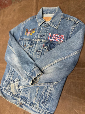 Vintage USA Made Decorated Jacket (JYJ-083)
