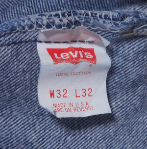Vintage USA made Levi’s 501 One-Wash Transitional Denim Jeans (JYJ0125-399)