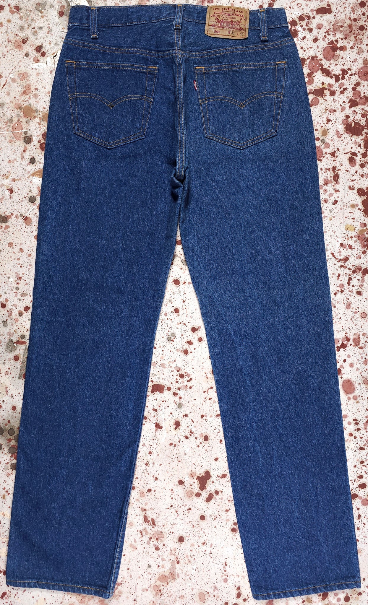 Vintage USA Levi 501 Two Wash Transitional Jeans (JYJ-0152)