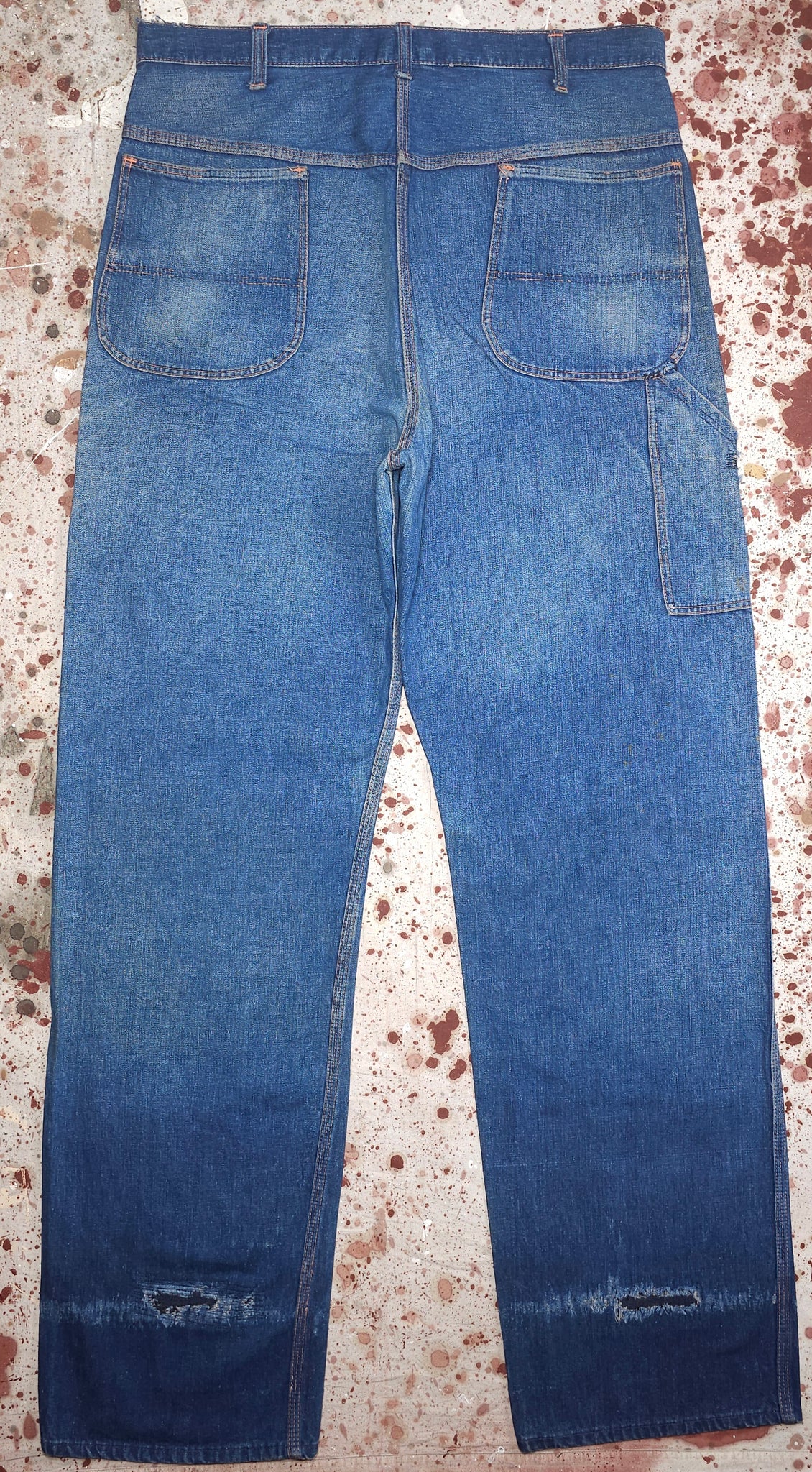 Vintage USA 1950s Hobo-Style Denim Work Pant (JYJ0225-418)