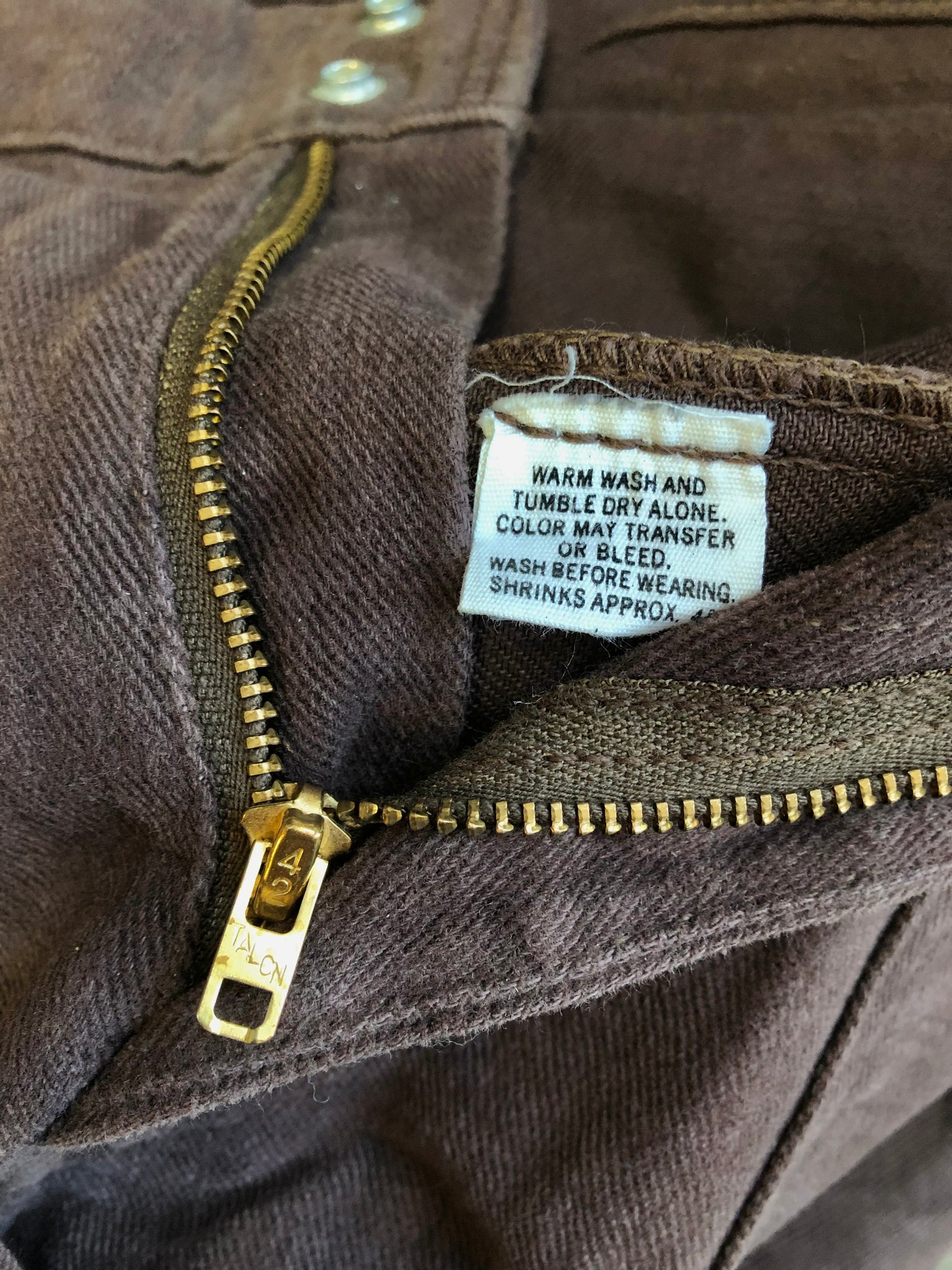 Vintage Levi’s Safari Cut Jeans, Talon Zipper (JYJ-0017)