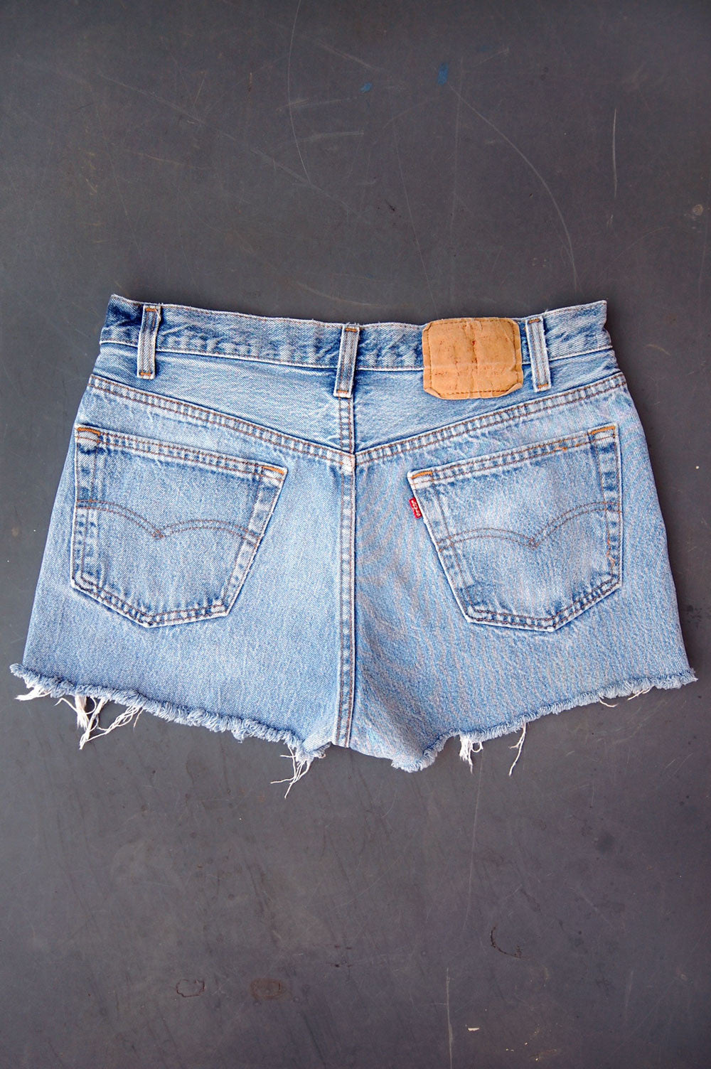 Vintage Levi's 501 USA Cutoff Denim Shorts (JYJ-024)