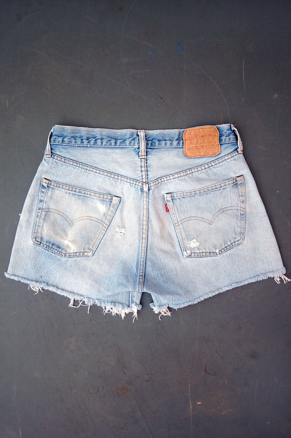 Vintage Levi's 501 Redline Selvedge USA Cutoff Denim Shorts (JYJ
