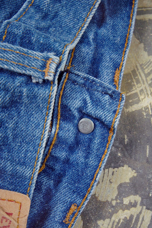 Vintage Levi's 501 USA Transitional Denim Jeans (JYJ-0233)