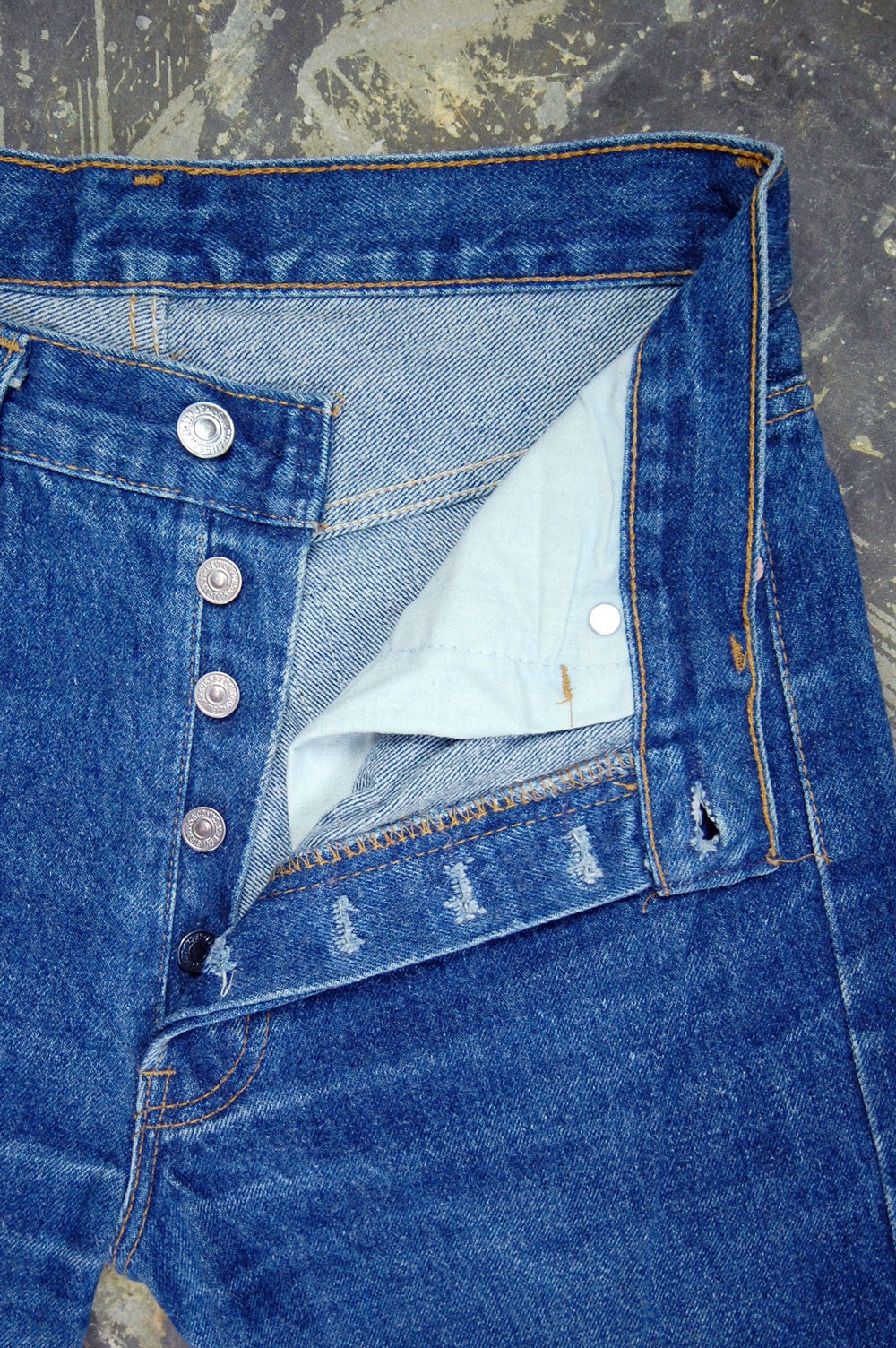Vintage Levi's 501xx USA One Wash Denim Jeans (JYJ-047) – JUNKYARD
