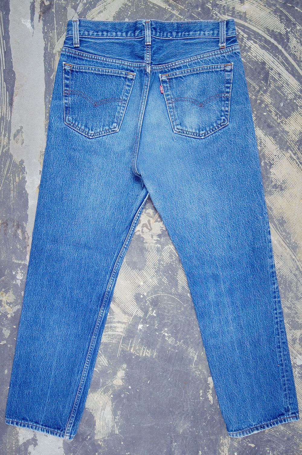 Vintage Levi's 501 USA Super Whiskered Denim Jeans (JYJ-0055)