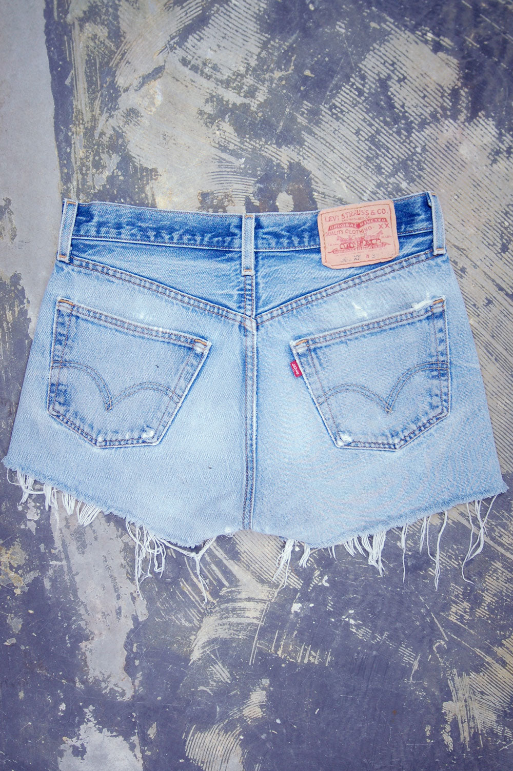 Vintage Levi’s 501 custom Studded Shorts (JYJ-075)