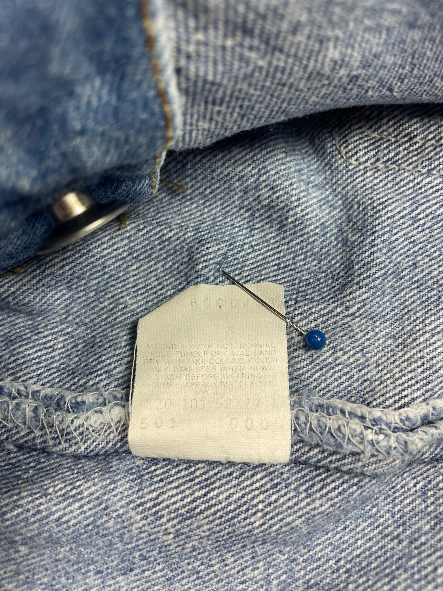 Vintage Levi 501 USA Premium Wash Denim Jeans (JYJ-0283)