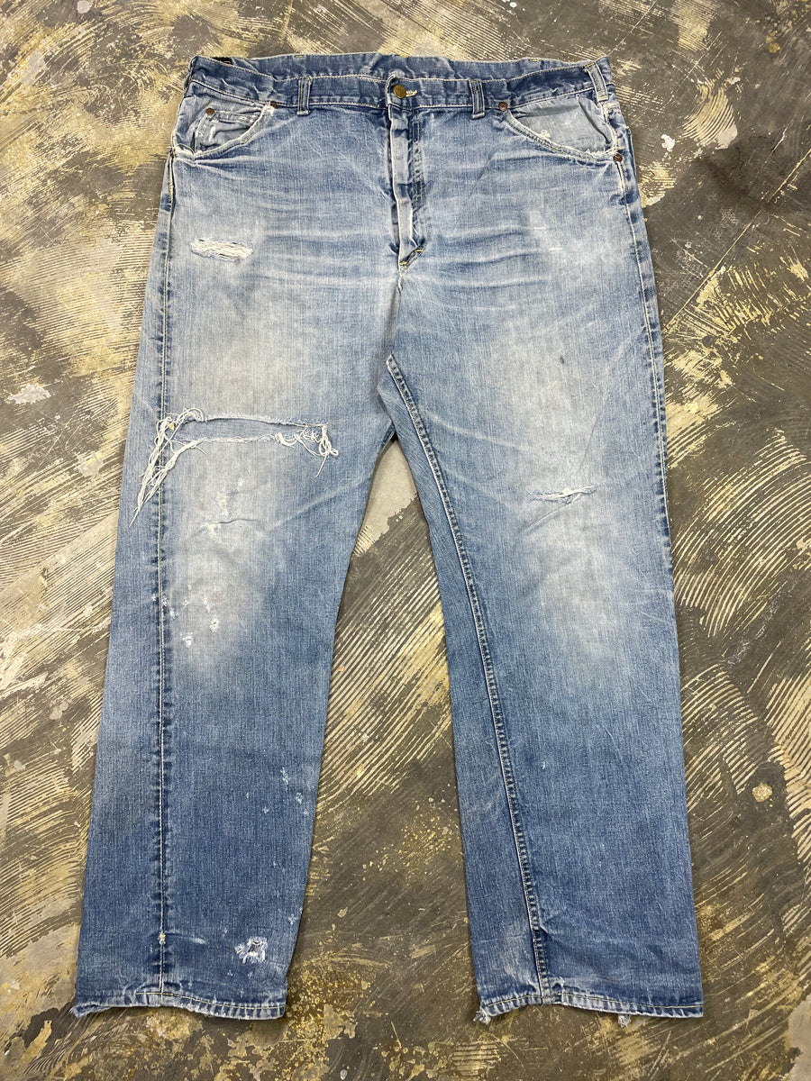 Vintage 1960's Lee Riders 1/2 Selvedge Denim Jeans (JYJ-0328 ...