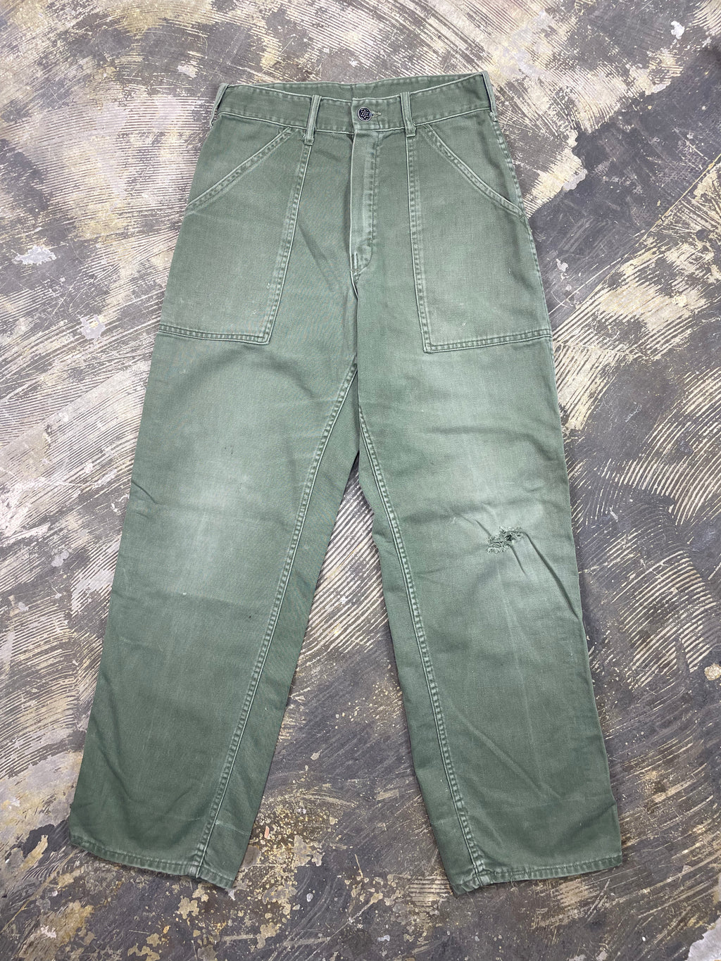 1950's US Military 13-Star Button Utility Pants (JYJ-0192)