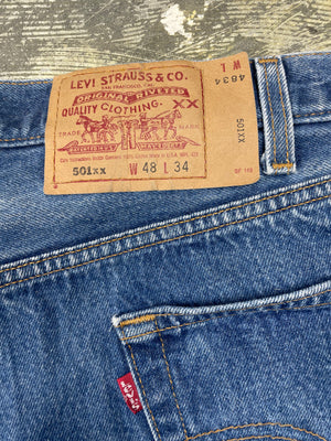 Vintage Levi 501 USA Denim Jeans (JYJ-0240)