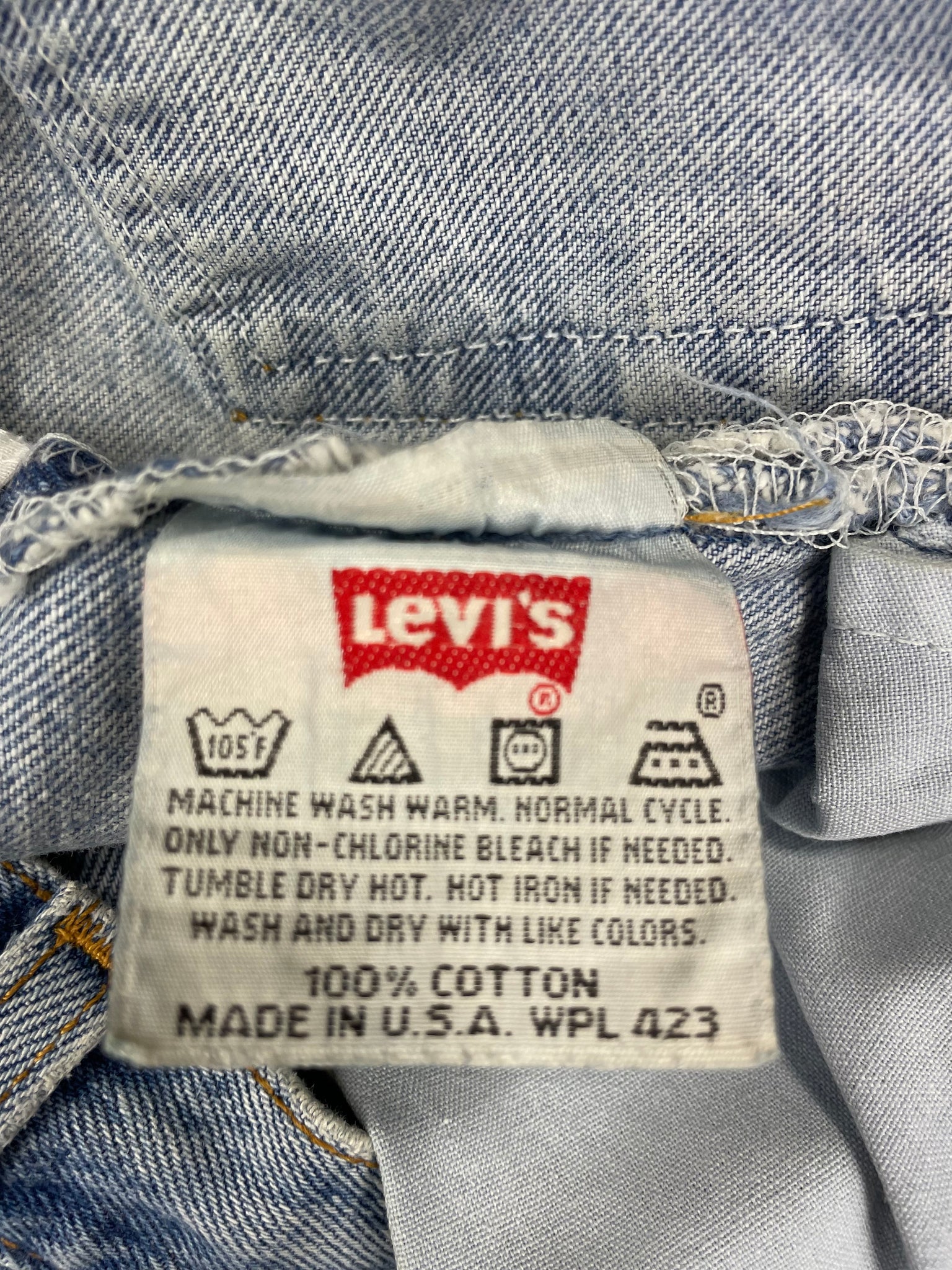 Vintage Levi 501 Lace Trim Cutoff Shorts (JYJ-078)