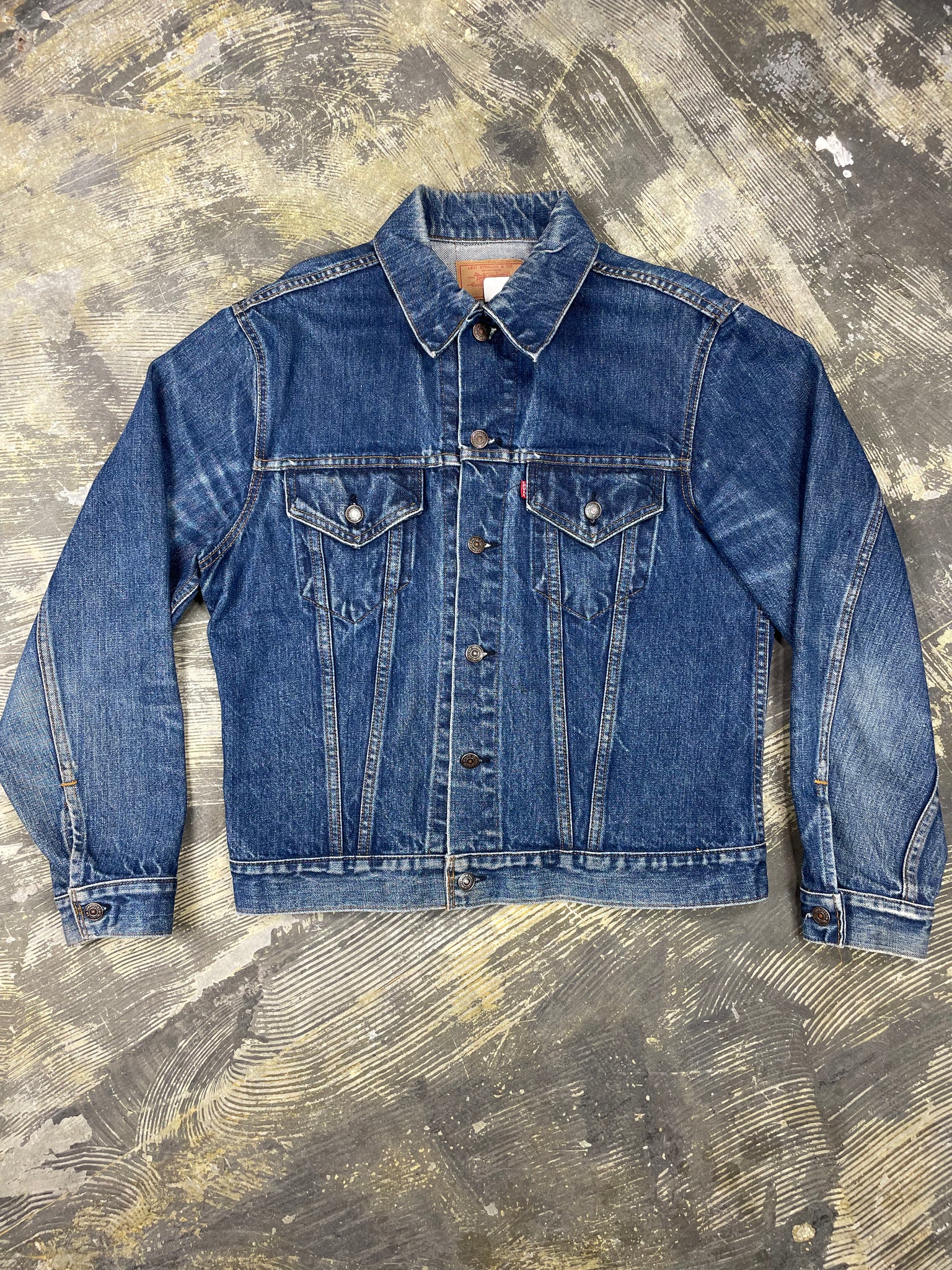 Vintage levi's denim trucker jacket outlet
