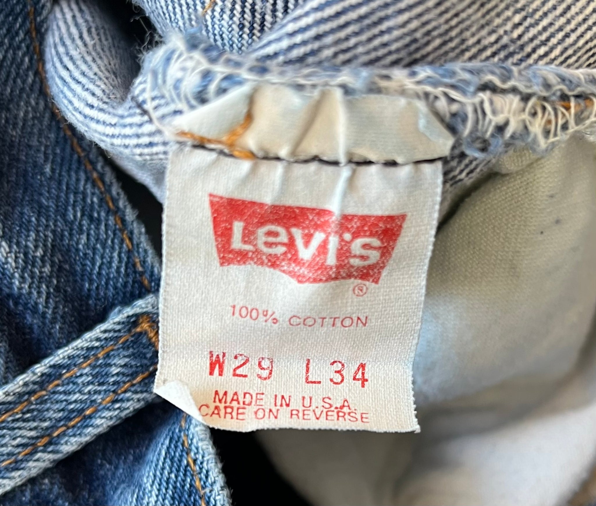 Vintage Levi 501 STF US made Jeans (JYJ-0135) – JUNKYARD