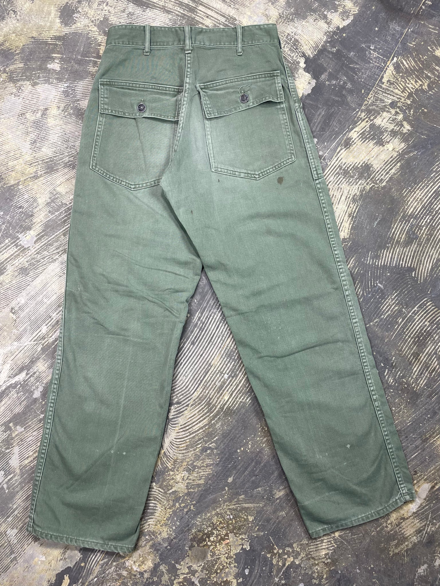 1950's US Military 13-Star Button Utility Pants (JYJ-0192