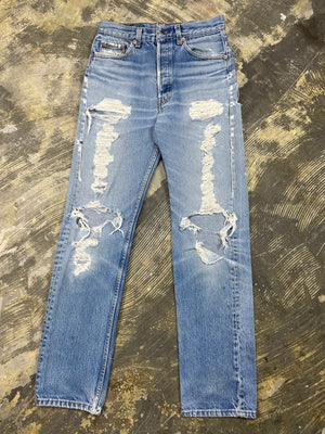 Vintage levi's sales 501 distressed jeans