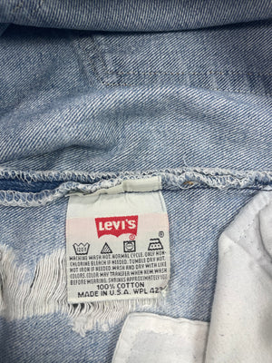 Vintage Levi 501 USA Premium Wash & Paint Denim Jeans (JYJ-0314)