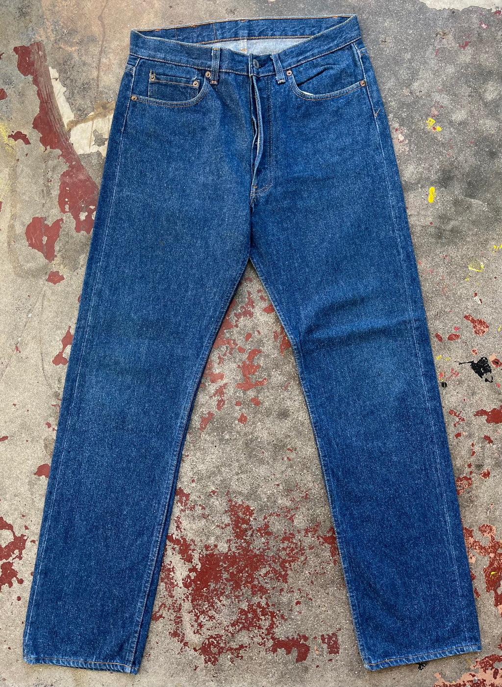 Vintage Levi 501 USA Transitional One Wash Jeans (JYJ-0165)