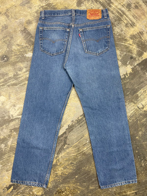 Vintage Levi 501 USA Premium Wash Denim Jeans (JYJ-0276)