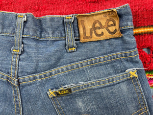 Vintage 80's Lee Rider Cutoff Shorts (JYJ-010)