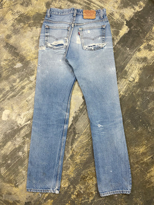 Vintage Levi 501 USA Premium Super Feather Denim Jeans JYJ 0262