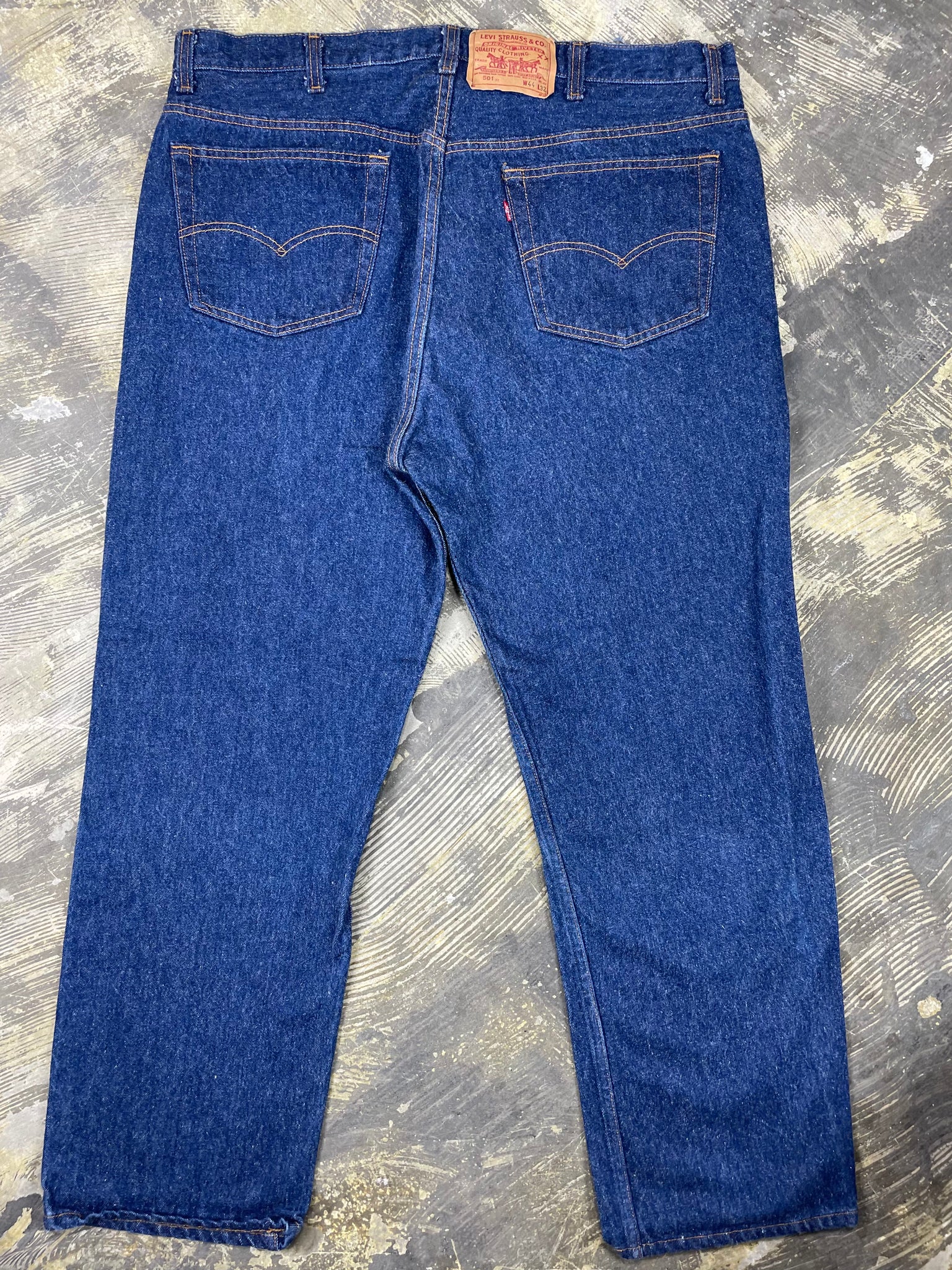 Vintage Levi 501 USA One Wash Denim Jeans (JYJ-0224)