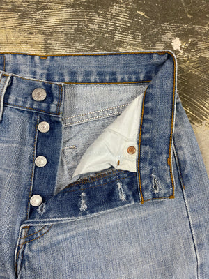 Vintage Levi 501 womens fit Denim Jeans (JYJ-0256)