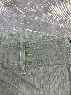 WW2 US Army HBT Combat Trousers (JYJ-0242)