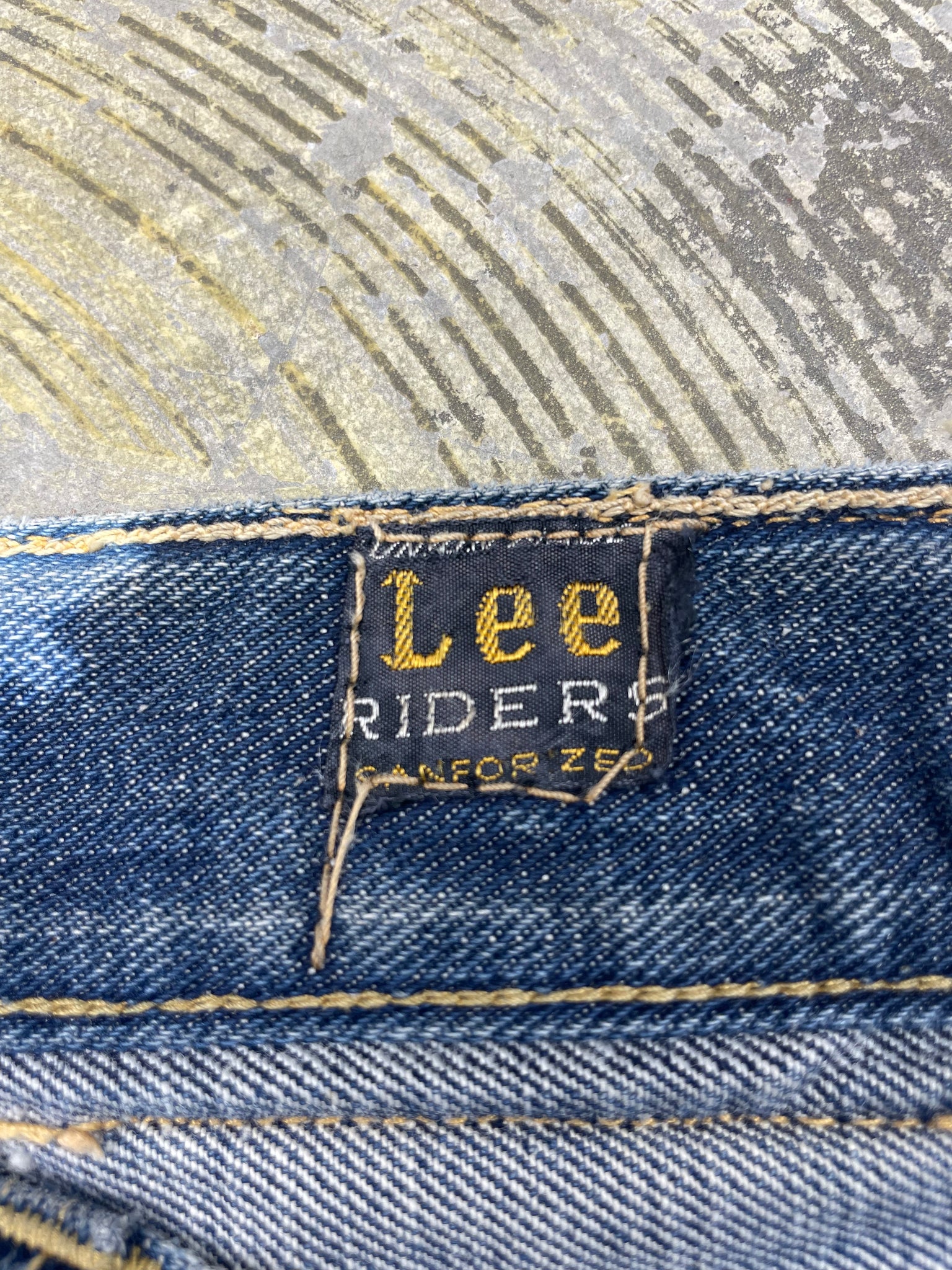 Vintage 1950's Lee Rider Full Selvedge Cutoff Denim Shorts (JYJ-125)
