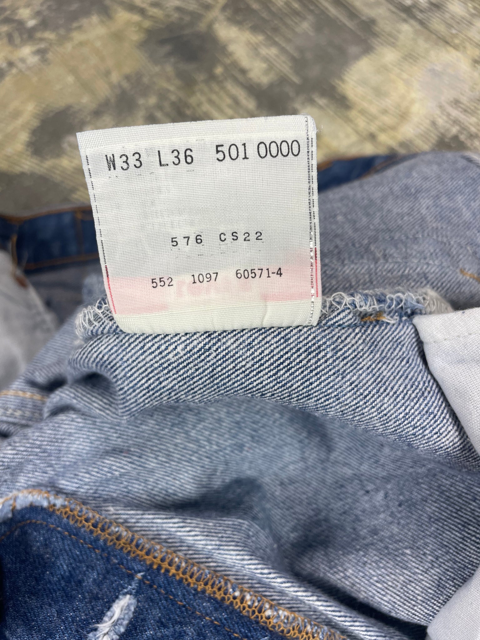 Vintage Levi's 501 Jeans (JYJ-0159)