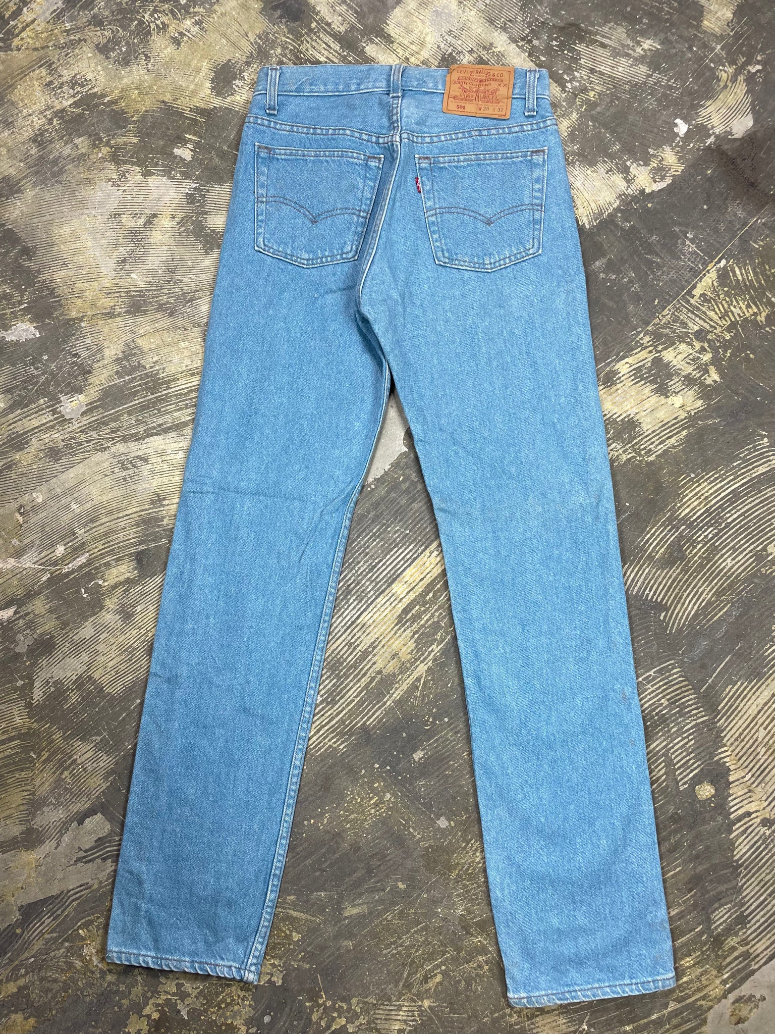 Vintage Teal Levi 501 Colored Denim (JYJ-0176) – JUNKYARD JEANS LLC