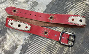 Vintage Custom Studded Belt (JYJ-02) – JUNKYARD JEANS LLC